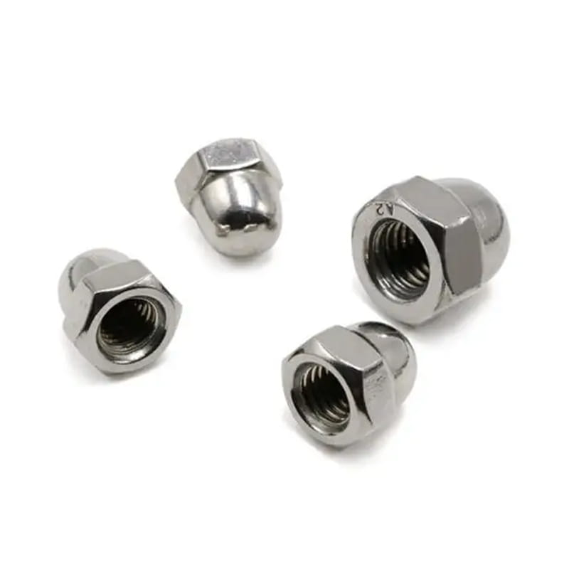 Rustfrit stål Acorn Hexagon Nuts Cap Nut